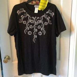 NWT Top w/Textured design